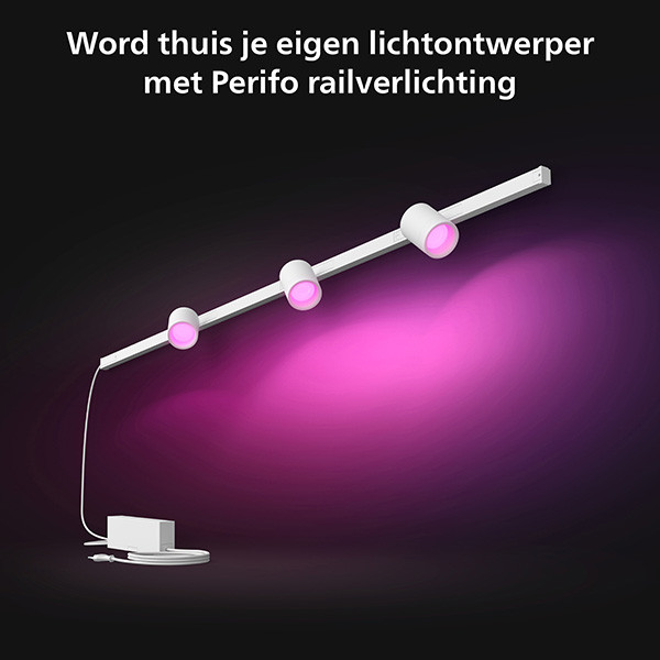 Philips Hue Perifo Wandset | 3 spots | White en Color Ambiance | 510 lm | Wit  LPH03056 - 3