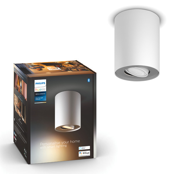 Philips Hue Pillar Opbouwspot | Wit | 1 spot | White Ambiance  LPH02809 - 1