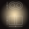 Philips Hue Pillar opbouwspot zwart | White Ambiance | 2 spots | incl. dimmer switch  LPH01547 - 3