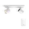 Philips Hue Runner Opbouwspot | Wit | 2 spots | White Ambiance | incl. dimmer switch  LPH02811 - 10