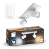 Philips Hue Runner Opbouwspot | Wit | 2 spots | White Ambiance | incl. dimmer switch  LPH02811 - 1