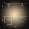 Philips Hue Runner Opbouwspot | Wit | 2 spots | White Ambiance | incl. dimmer switch  LPH03712 - 4