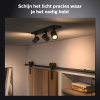Philips Hue Runner Opbouwspot | Zwart | 3 spots | White Ambiance | incl. dimmer switch  LPH03711 - 6