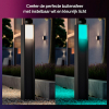 Philips Hue Slimme tuinlantaarn 80 cm | Turaco | White & Color Ambiance | IP44 | Antraciet | Zigbee | 8.1W LPH04752 - 3