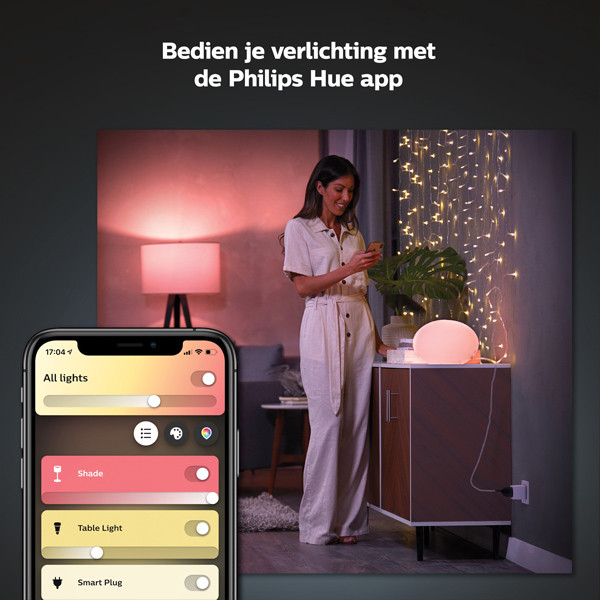Philips Hue Smart Plug | Max. 2300W | Wit (BE/FR)  LPH02741 - 4
