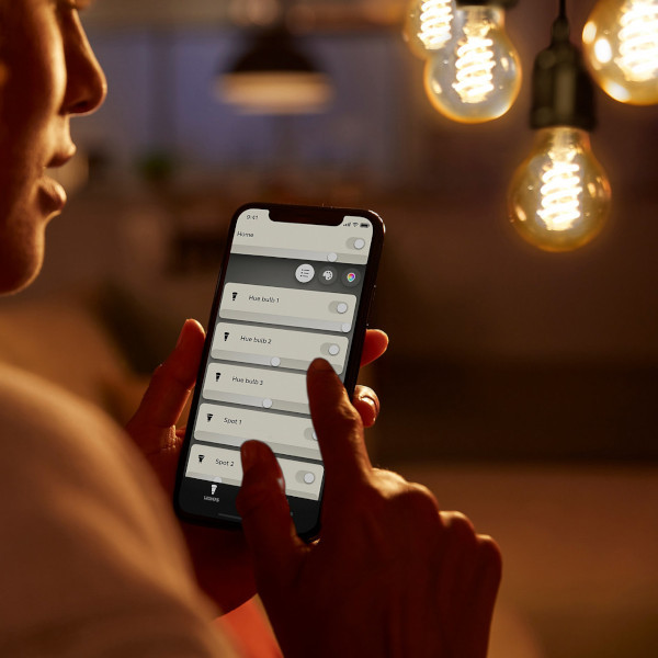 Philips Hue Smart lamp E27 | Edison ST72 | Goud | White | Zigbee | 7W (45W) LPH01616 - 3