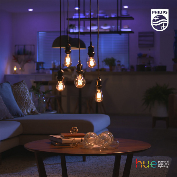 Philips Hue Smart lamp E27 | Edison ST72 | Goud | White | Zigbee | 7W (45W) LPH01616 - 6