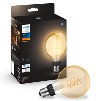 Philips Hue Smart lamp E27 | Globe G93 | Goud | White | Zigbee | 7.2W (45W) LPH03642