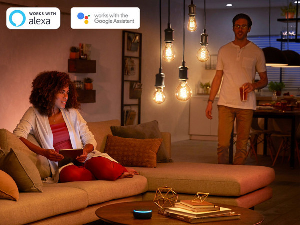 Philips Hue Smart lamp E27 | Peer A60 | Goud | White | Zigbee | 7W (45W) LPH01422 - 4