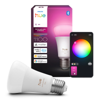 Philips Hue Smart lamp E27 | Peer A60 | Mat | White & Color Ambiance | Zigbee | 8.1W (75W) LPH04282