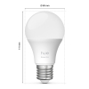 Philips Hue Smart lamp E27 | Peer A60 | Mat | White & Color Ambiance | Zigbee | 8W (60W) | 3 stuks LPH04291 - 2
