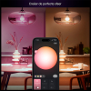 Philips Hue Smart lamp E27 | Peer A60 | Mat | White & Color Ambiance | Zigbee | 8W (60W) | 3 stuks LPH04291 - 4