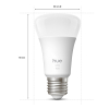 Philips Hue Smart lamp E27 | Peer A60 | Mat | White | Zigbee LPH04274 - 2