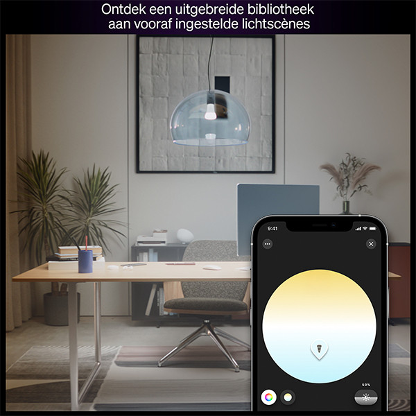 Philips Hue Smart lamp E27 | Peer A60 | Mat | White Ambiance | Zigbee | 8.1W (75W) | 2 stuks LPH04279 - 8