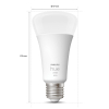 Philips Hue Smart lamp E27 | White | 1600 lumen | 15.5W  LPH02730 - 3