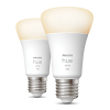 Philips Hue Smart lamp E27 | White | 800 lumen | 9W | 2 stuks  LPH02727 - 2