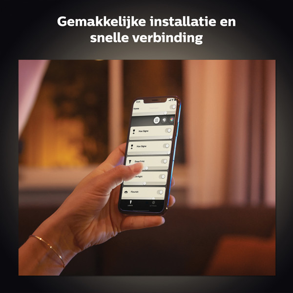 Philips Hue Smart lamp E27 | White | 800 lumen | 9W | 4 stuks LPH03638 - 7