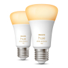 Philips Hue Smart lamp E27 | White Ambiance | 1100 lumen | 8W | 2 stuks  LPH02718 - 2