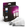 Philips Hue Smart lamp E27 | White en Color Ambiance | 1100 lumen | 9W | 2 stuks  LPH02708 - 1
