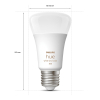 Philips Hue Smart lamp E27 | White en Color Ambiance | 800 lumen | 6.5W | 2 stuks  LPH02706 - 3