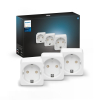 Philips Hue Smart plug | Max. 2300W | Zigbee | IP20 | Wit (NL) | 3 stuks LPH03699 - 1