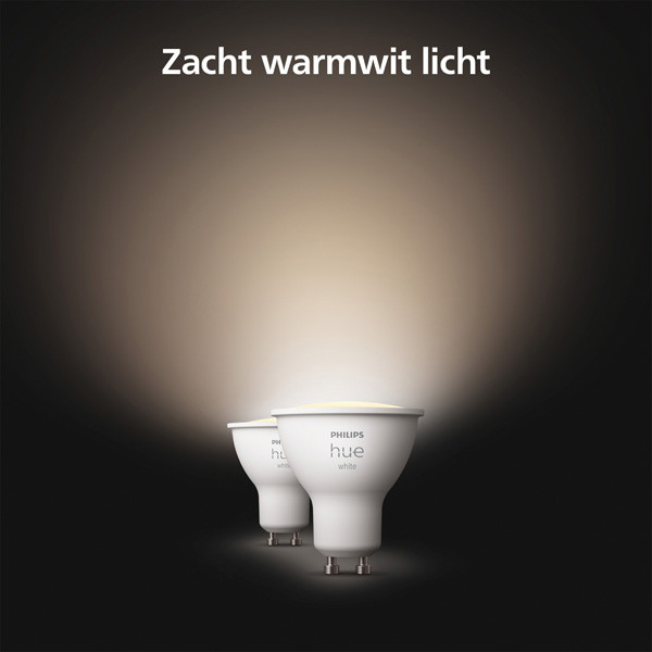 Philips Hue Spot GU10 | White | 400 lumen | 4.2W | 2 stuks  LPH03694 - 4