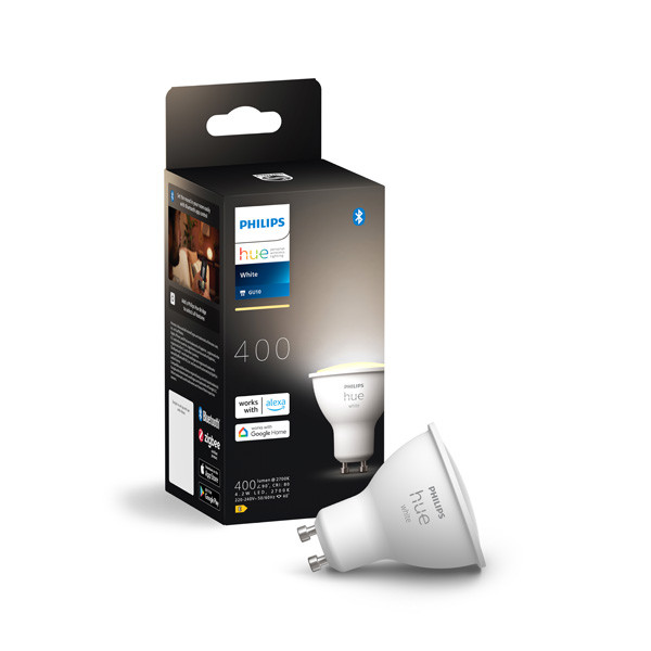 Philips Hue Spot GU10 | White | 400 lumen | 4.2W  LPH03693 - 1