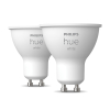 Philips Hue Spot GU10 | White | 400 lumen | 5.2W | 2 stuks  LPH02726 - 2
