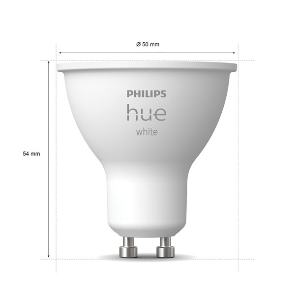 Philips Hue Spot GU10 | White | 400 lumen | 5.2W LPH02725 - 3