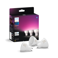 Philips Hue Spot GU10 | White en Color Ambiance | 400 lumen | 4.2W | 3 stuks  LPH03697