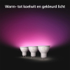 Philips Hue Spot GU10 | White en Color Ambiance | 400 lumen | 4.2W | 3 stuks  LPH03697 - 4