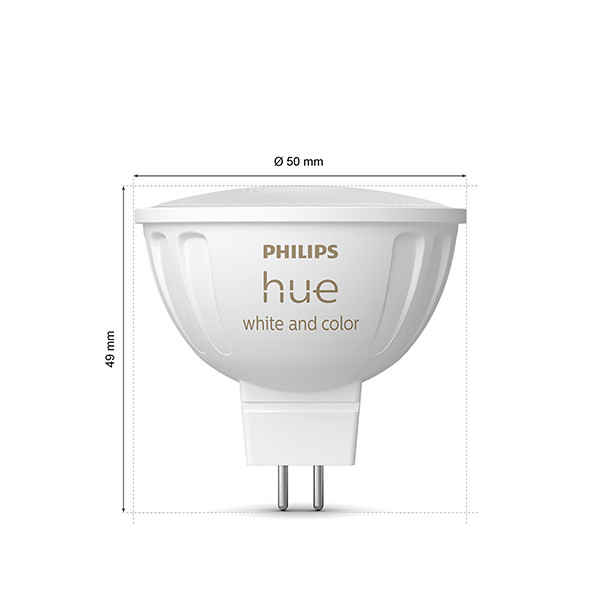 Philips Hue Spot GU5.3 | MR16 | White & Color Ambiance | 400 lumen | 6.3W  LPH03368 - 2