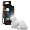 Philips Hue Spot GU5.3 | MR16 | White Ambiance | 400 lumen | 5.1W | 2 stuks