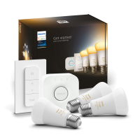 Philips Hue Starter Kit E27 | White Ambiance | 3 lampen, 1 dimmer en 1 bridge  LPH02720