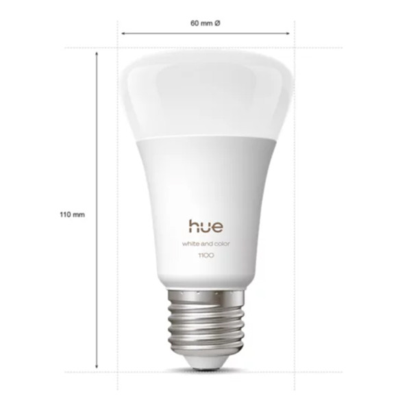 Philips Hue Starter Kit E27 | White en Color Ambiance | 2 lampen, 1 dimmer en 1 bridge LPH05113 - 3