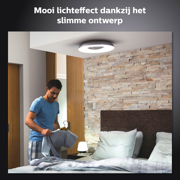 Philips Hue Still Plafondlamp | Aluminium | White Ambiance | incl. dimmer switch  LPH02771 - 5