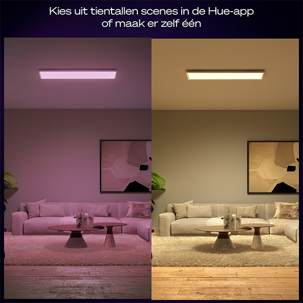 Philips Hue Surimu Plafondlamp | 30x120 cm | White en Color Ambiance LPH04128 - 4