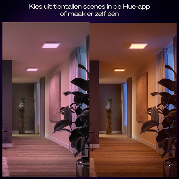 Philips Hue Surimu Plafondlamp | 30x30 cm | White en Color Ambiance | Wit | 25W LPH04130 - 4