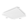 Philips Hue Surimu Plafondlamp | 60x60 cm | White en Color Ambiance  LPH02794 - 3