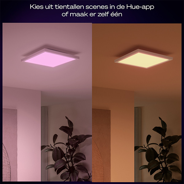 Philips Hue Surimu Plafondlamp | 60x60 cm | White en Color Ambiance LPH04129 - 4