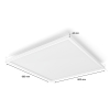Philips Hue Surimu Plafondlamp | 60x60 cm | White en Color Ambiance LPH04129 - 6