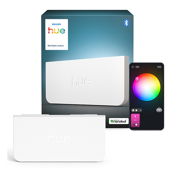 Philips Hue Wandmodule | Voor Nanoleaf panelen | Zigbee | Wit LPH05122 - 1