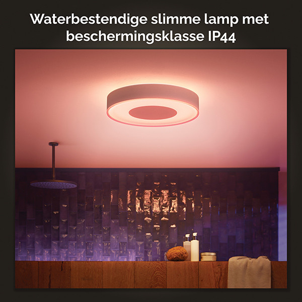 Philips Hue Xamento Badkamerplafondlamp | Wit | Ø 38 cm | White en Color Ambiance  LPH02847 - 4