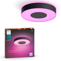 Philips Hue Xamento Badkamerplafondlamp | Zwart | Ø 38 cm | White en Color Ambiance  LPH02976