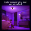 Philips Hue Xamento Badkamerplafondlamp | Zwart | Ø 38 cm | White en Color Ambiance  LPH02976 - 4