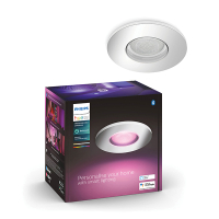Philips Hue Xamento badkamerinbouwspot | Rond | Chrome | White en Color Ambiance | 4.2W | 1 stuk  LPH03935