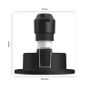 Philips Hue Xamento badkamerinbouwspot | Rond | Zwart | White en Color Ambiance | 4.2W | 3 stuks  LPH03934 - 3