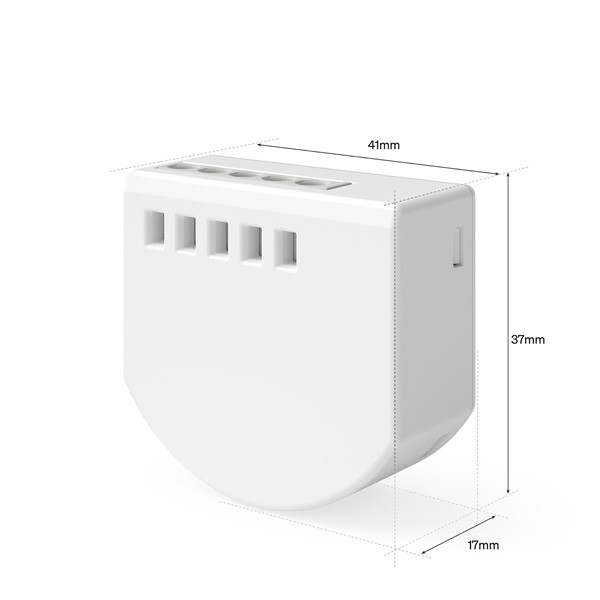 Philips Hue wandschakelaar | Inbouw | Geschikt voor niet-slimme lampen | 1 kanaal | Zigbee | Wit LPH05064 - 10