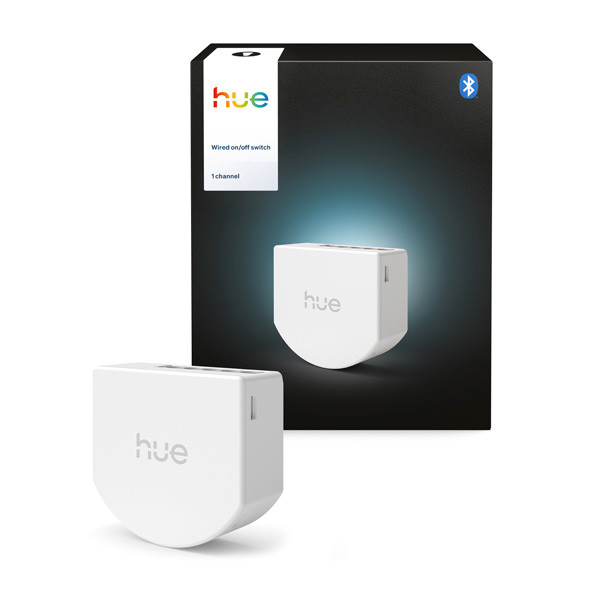 Philips Hue wandschakelaar | Inbouw | Geschikt voor niet-slimme lampen | 1 kanaal | Zigbee | Wit LPH05064 - 1