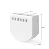 Philips Hue wandschakelaar | Inbouw | Geschikt voor niet-slimme lampen | 2 kanalen | Zigbee | Wit LPH05065 - 10